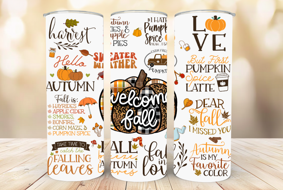 #051 Welcome Fall 20oz