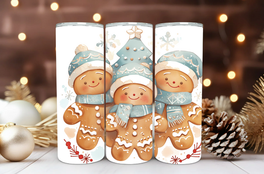 #071 Gingerbread Tumbler 20oz