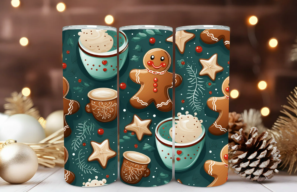 #090 Christmas Tumbler 20oz