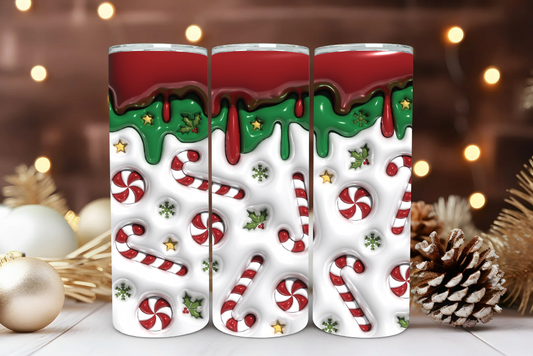 #117 Christmas Tumbler 20oz
