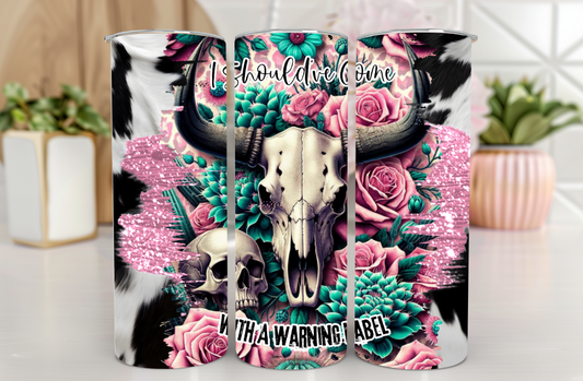 #125 Western Sarcastic Tumbler 20oz