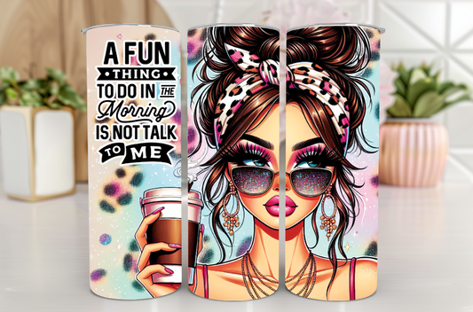 #142 Sarcastic Coffee Tumbler 20oz