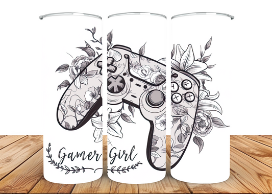 #025 ''GAMER GIRL'' Tumbler 20oz