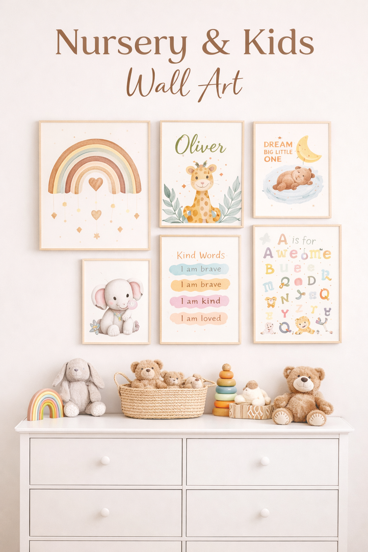 Nursery & Kids Wall Art