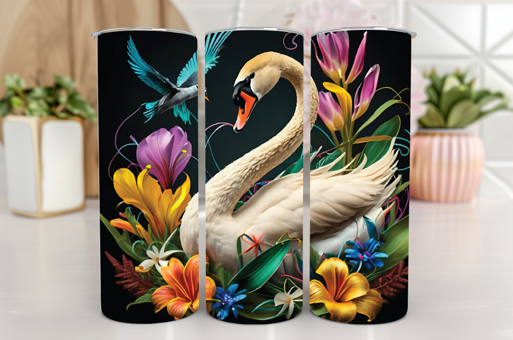 #120 Swan Tumbler 20oz