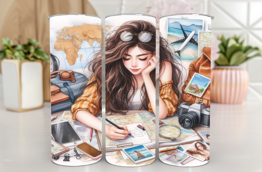 #146 Trip tour Adventure World Tumbler 20oz