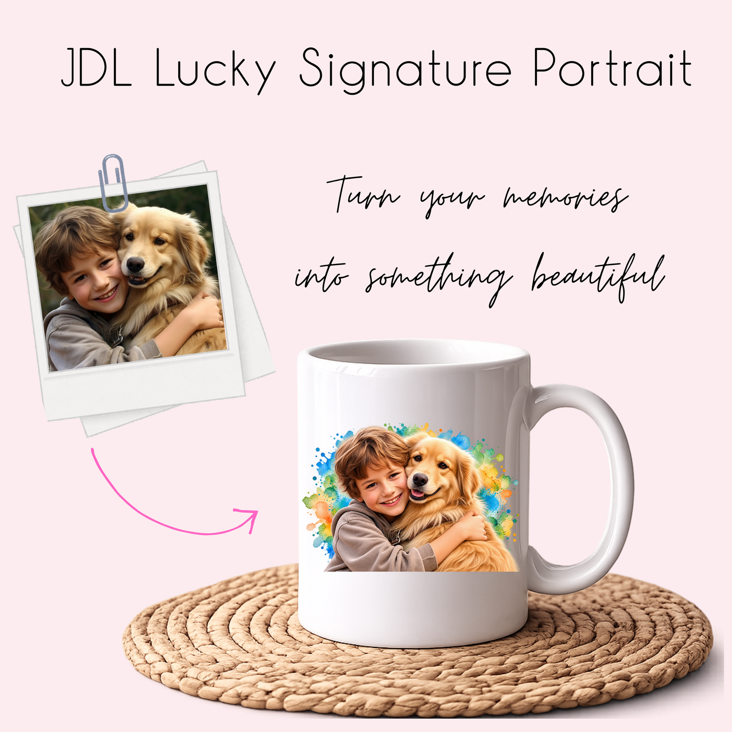 JDL Lucky Signature Portrait - Tester