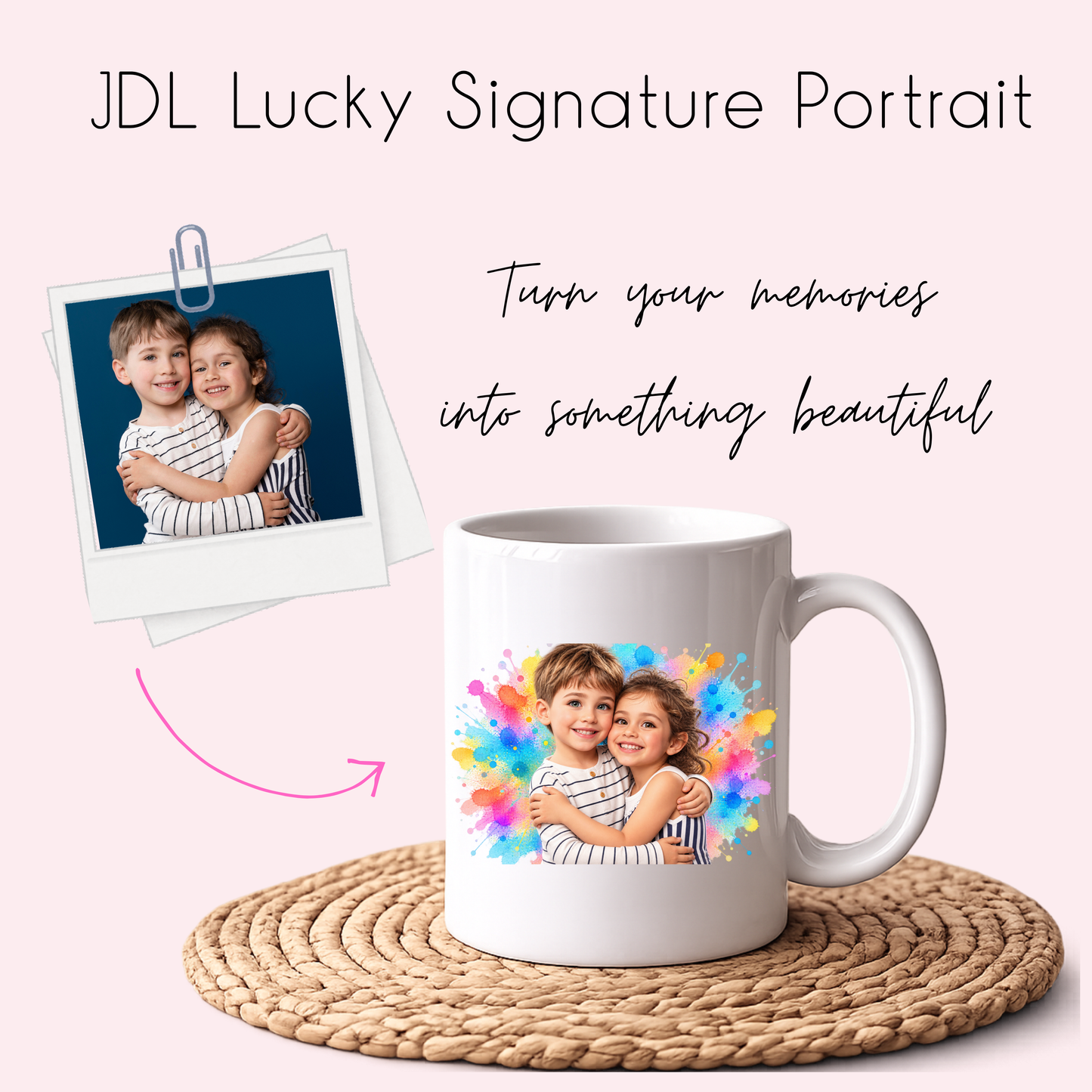 JDL Lucky Signature Portrait - Tester