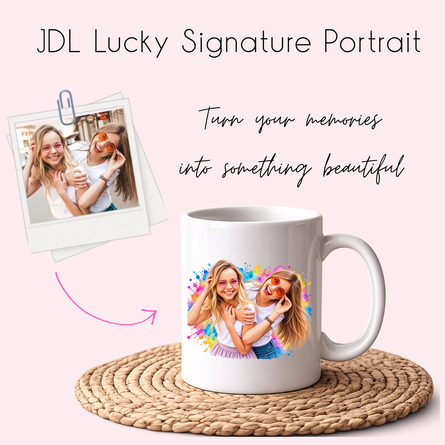 JDL Lucky Signature Portrait - Tester