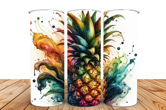#046 Pineapple Tumbler 20oz
