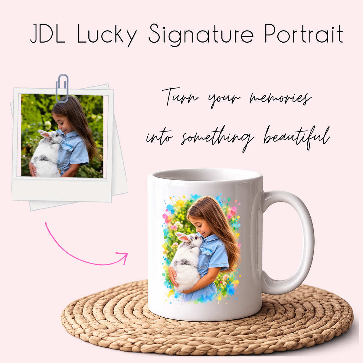 JDL Lucky Signature Portrait - Tester