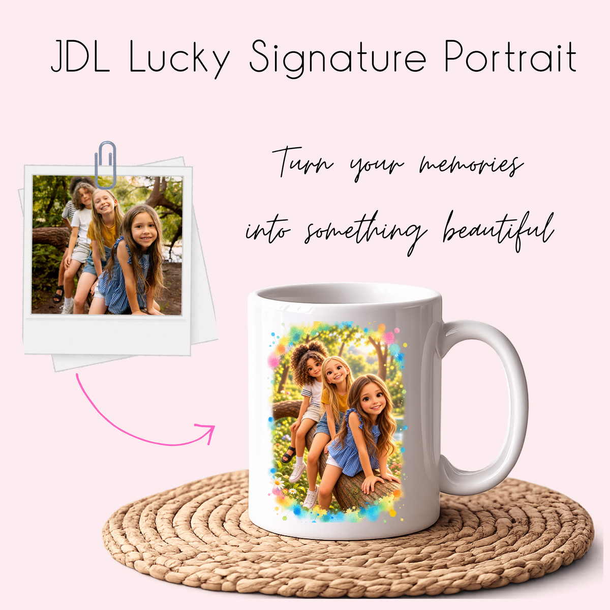 JDL Lucky Signature Portrait - Tester