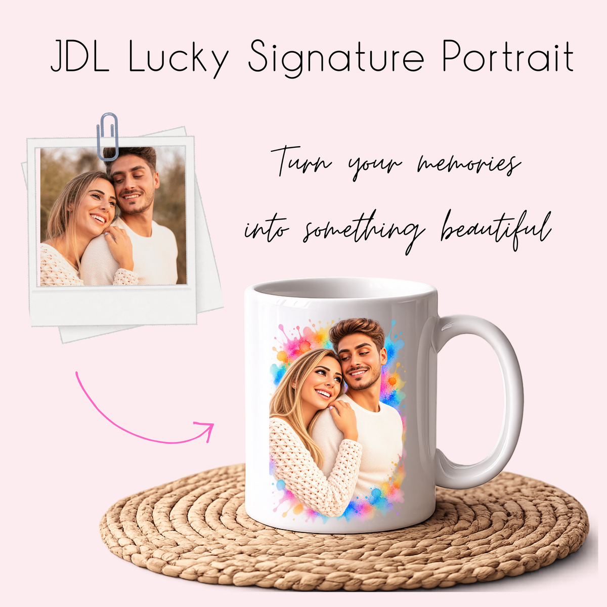JDL Lucky Signature Portrait - Tester