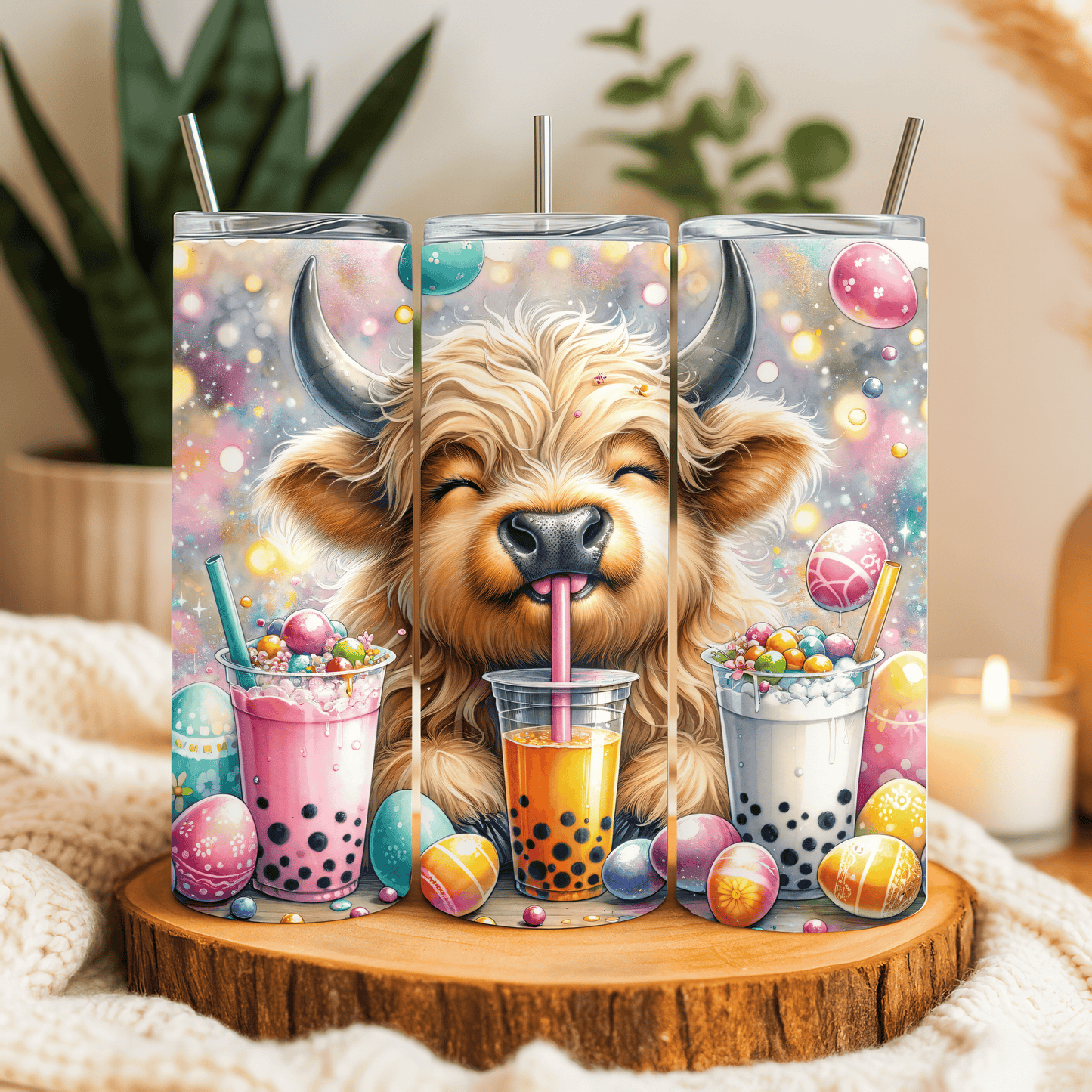 Highland Cow 20oz Tumbler – Tester