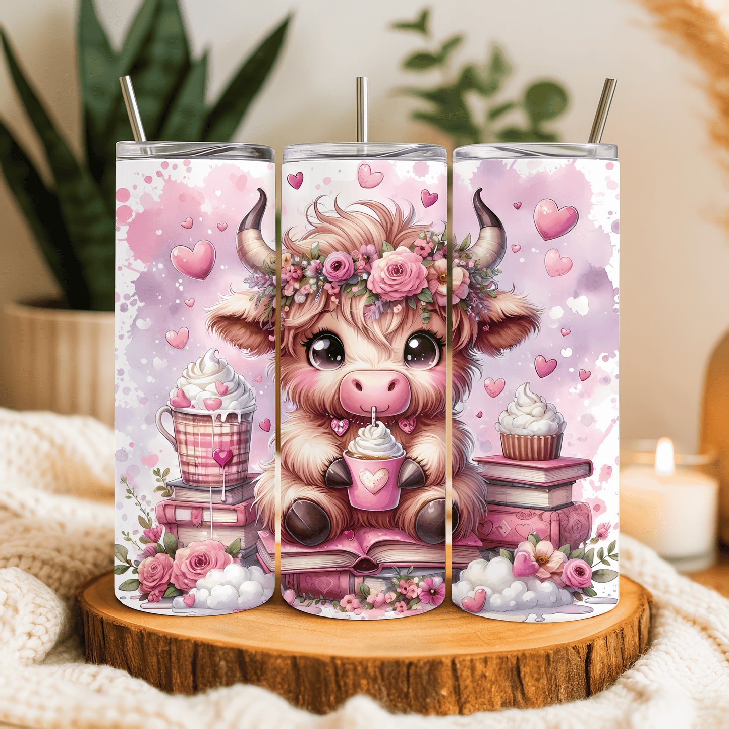 Highland Cow 20oz Tumblers