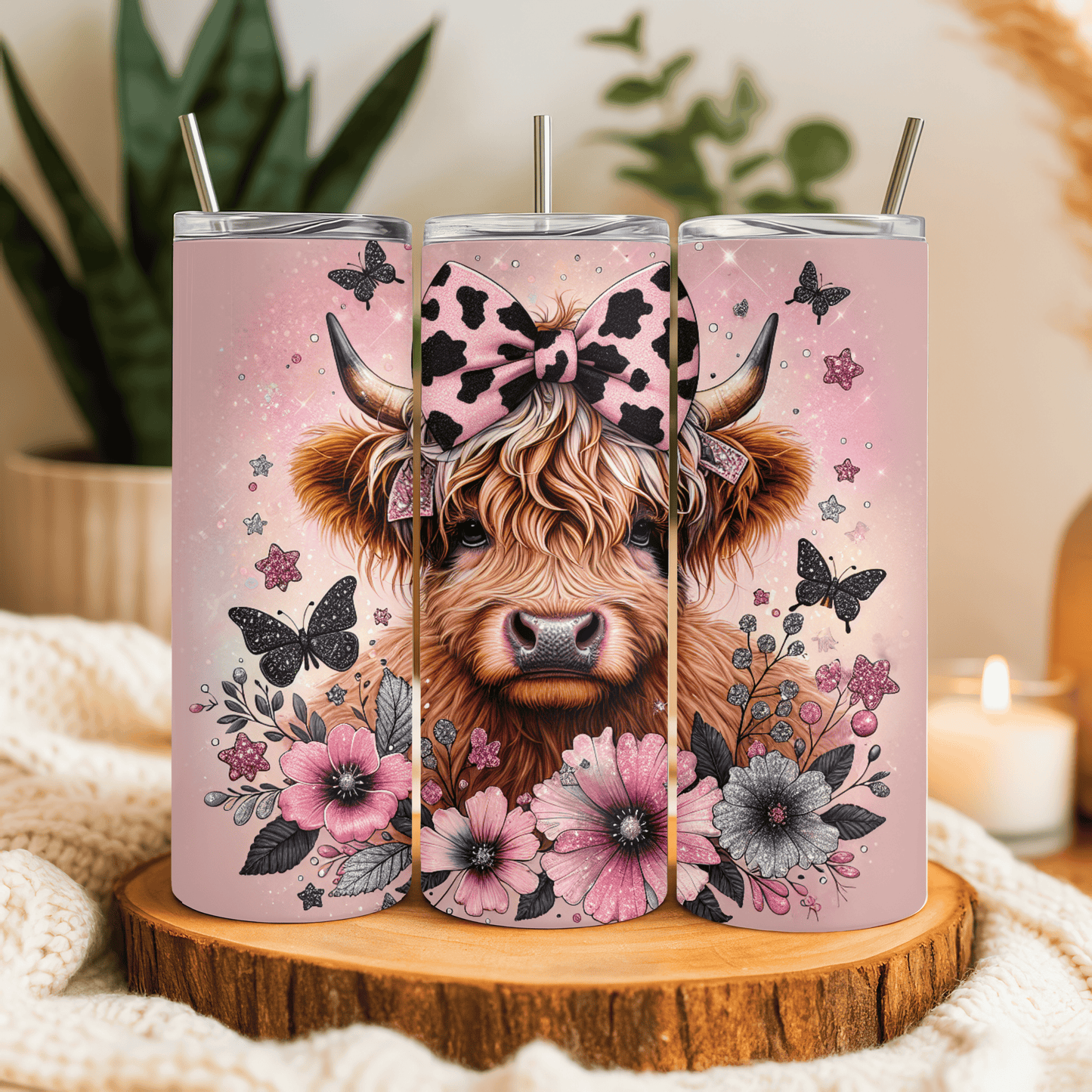 Highland Cow 20oz Tumblers